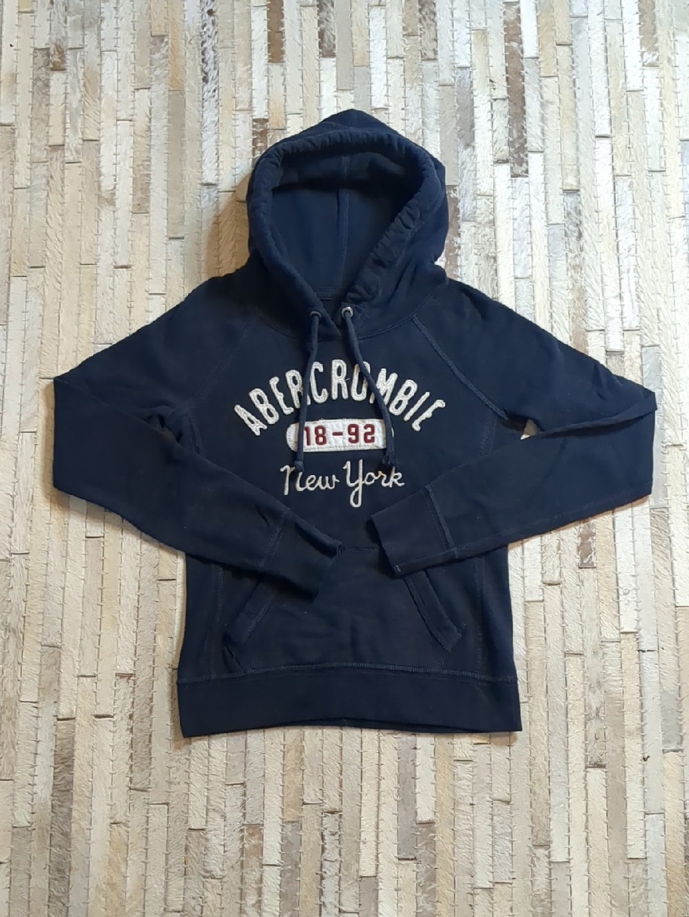 Abercrombie & Fitch Vintage Y2K Women's Size XS 1892 New York Blue Sweatshirt